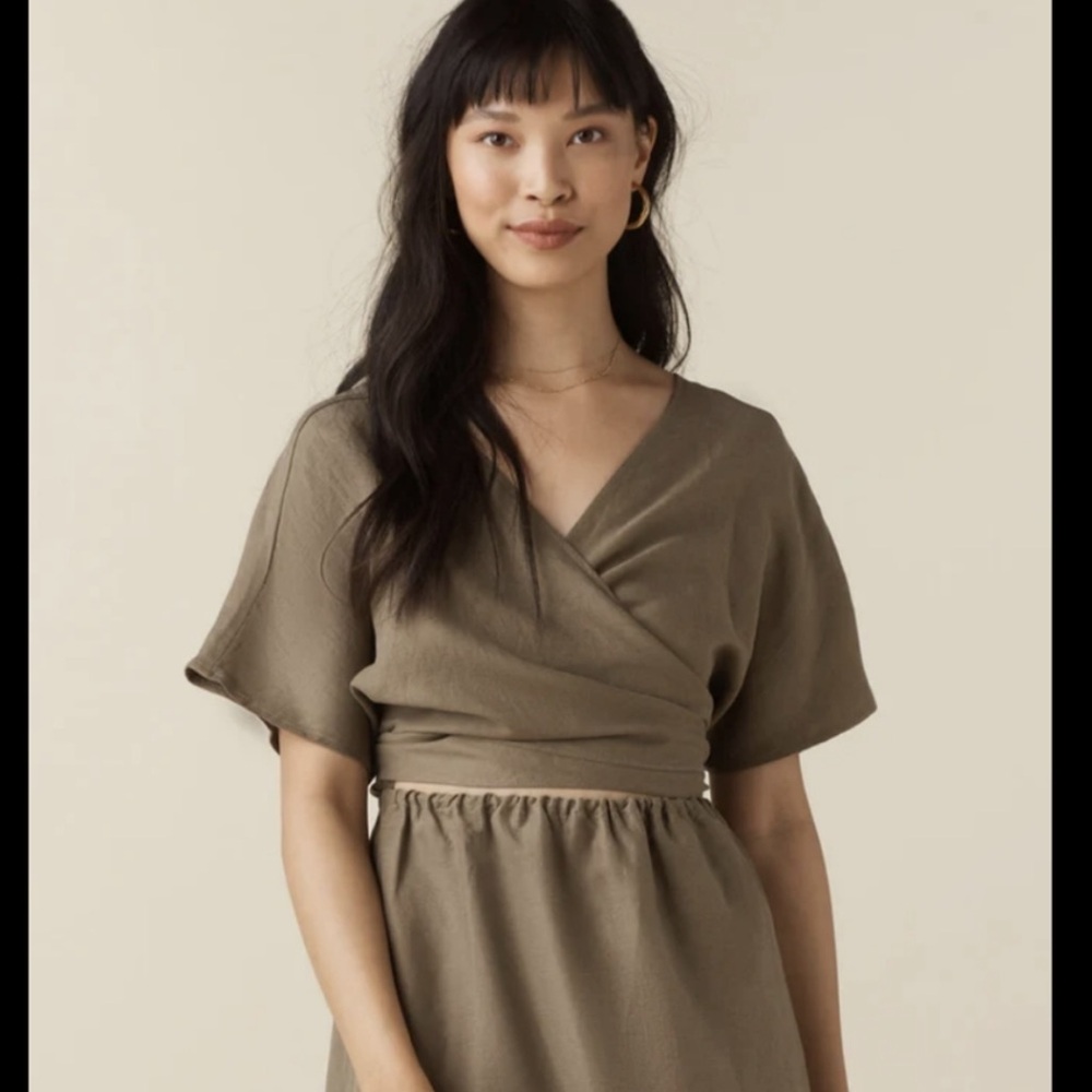Vetta The Convertible Wrap olive Dress Woman’s XL